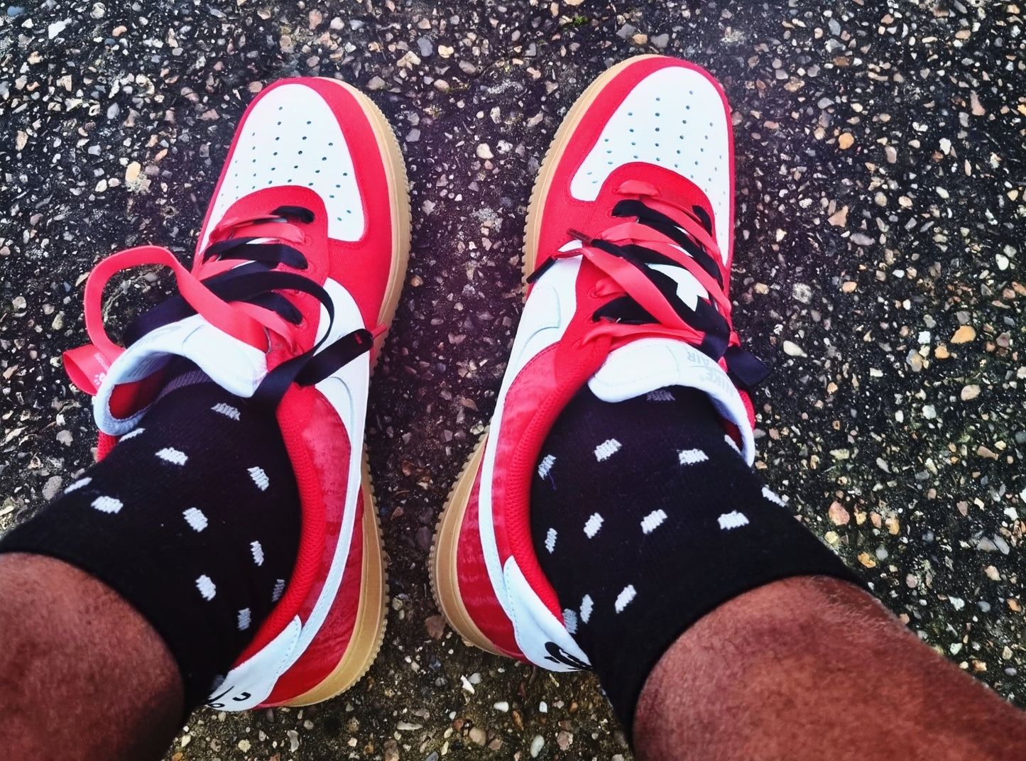 OG Candylaces Red & Black 3517C