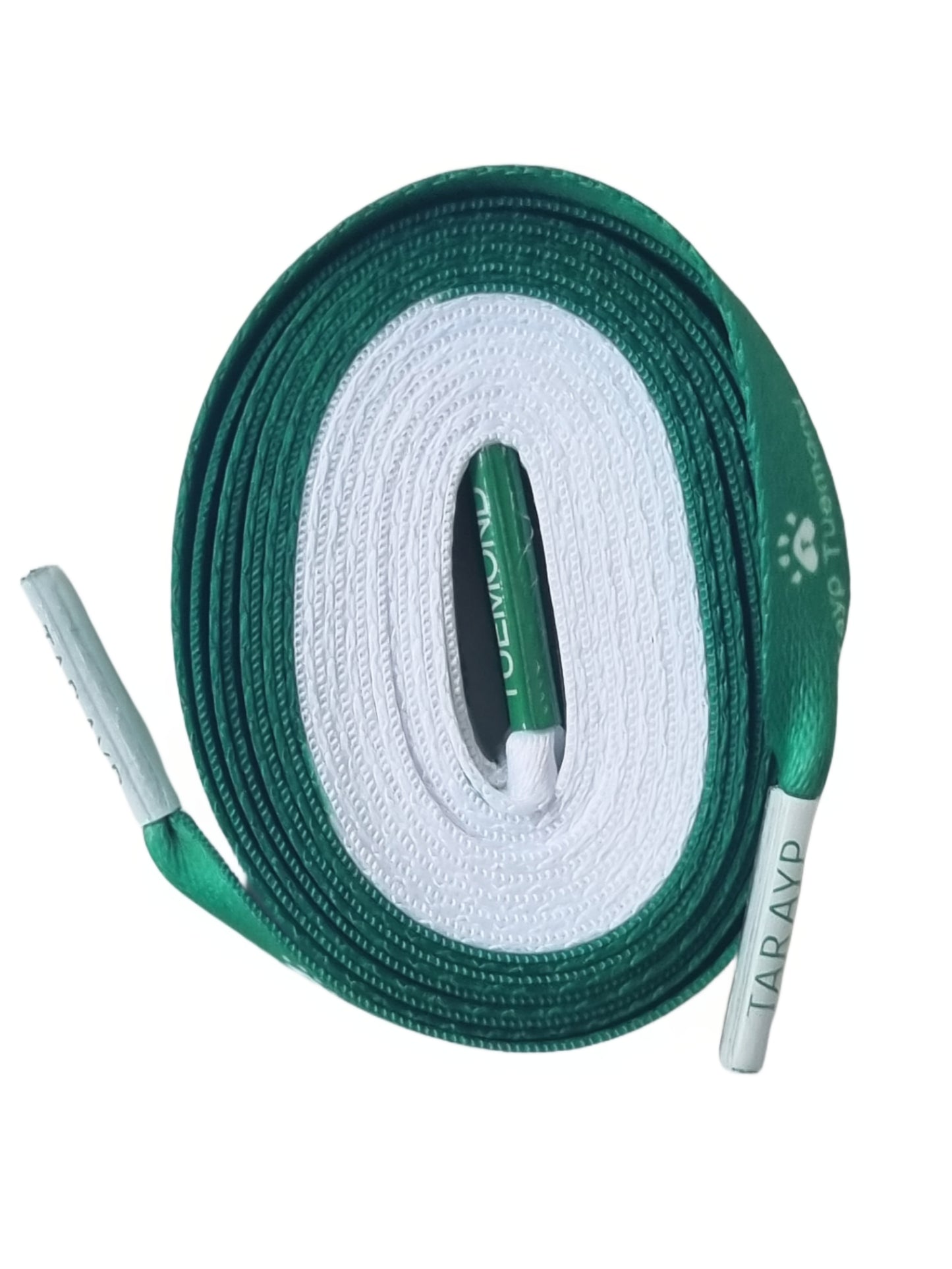 OG Candylaces White & Green 3522C